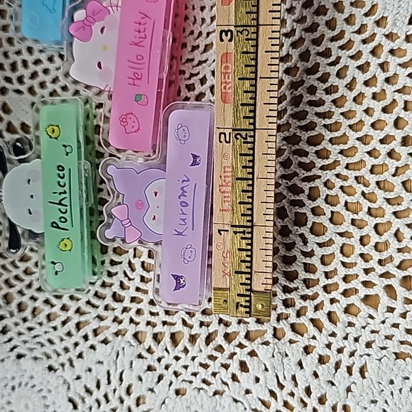 Sanrio Characters Mix of 5. Chip Clips NEW - Picture 4 of 5